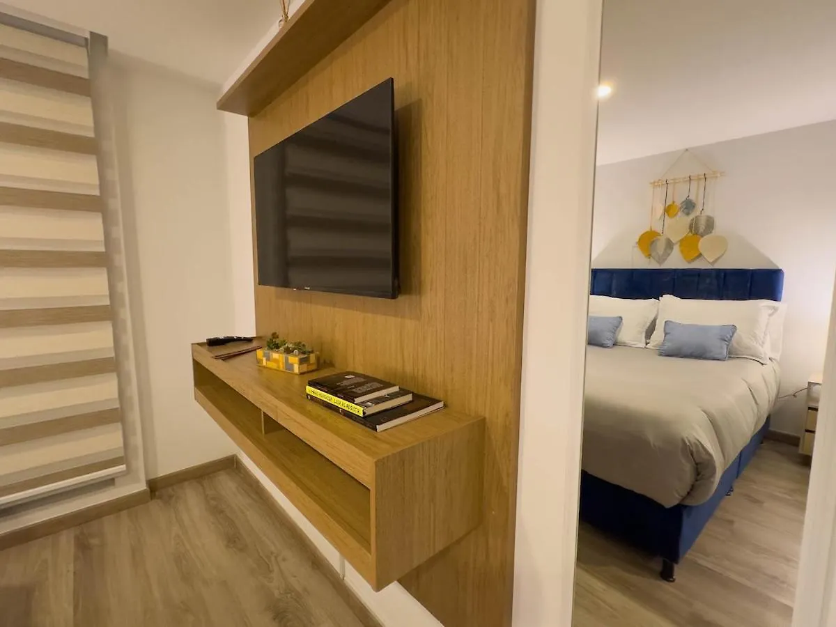 아파트 Acogedor Loft En La Candelaria 보고타