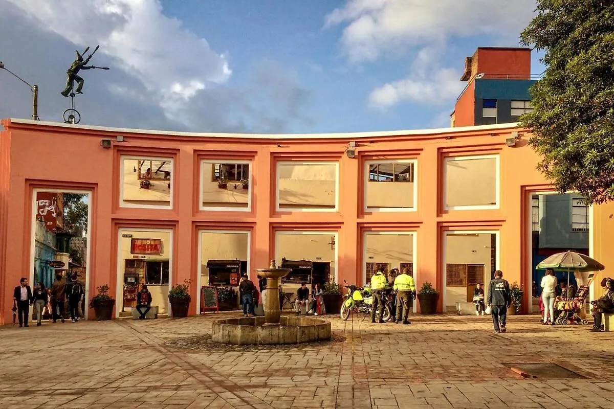 Acogedor Loft En La Candelaria 보고타 아파트